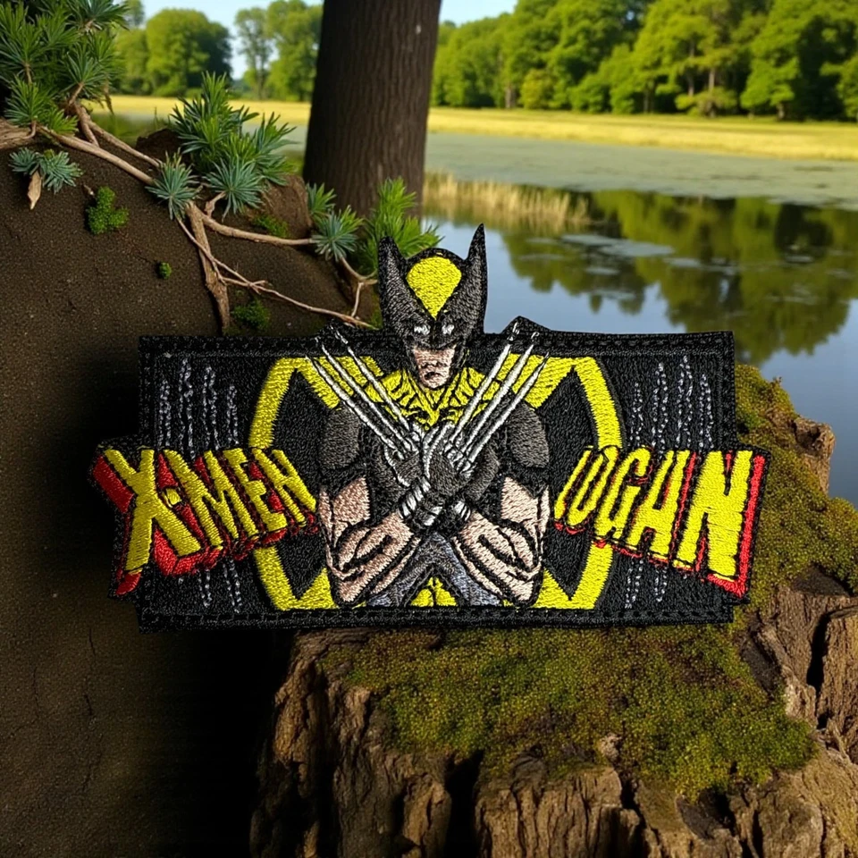 X-Men Wolverine Embroidery Patch 2.54" X 4.50" - Image 3 of 4