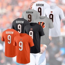 NEW Burrow 9 Cincinnati B Player Name Number Gift Fan