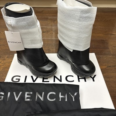 GIVENCHY BIKER ANKLE BOOTS SIZE 37 BE603SE1AZ-001 Brand New