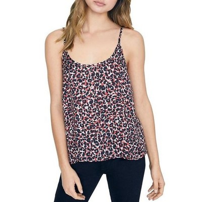 Sanctuary Anthropologie Red Black White Sleeveless Cami Top Blouse Size Medium