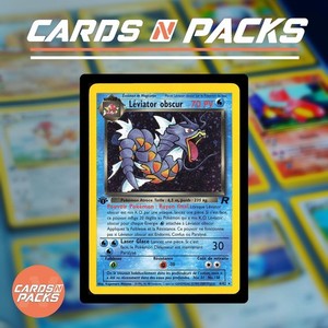 Carte Pokemon Léviator obscur 8/82 HOLO Team Rocket Edition 1 NM