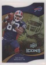 2009 Upper Deck Icons Die-Cut /75 Lee Evans #48 1s8