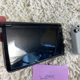 Nintendo 3DS Cosmo Black Handheld Console System CTR-001 Tested