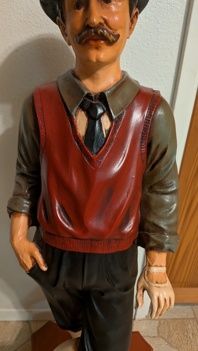 Vintage Golfer Statue 39