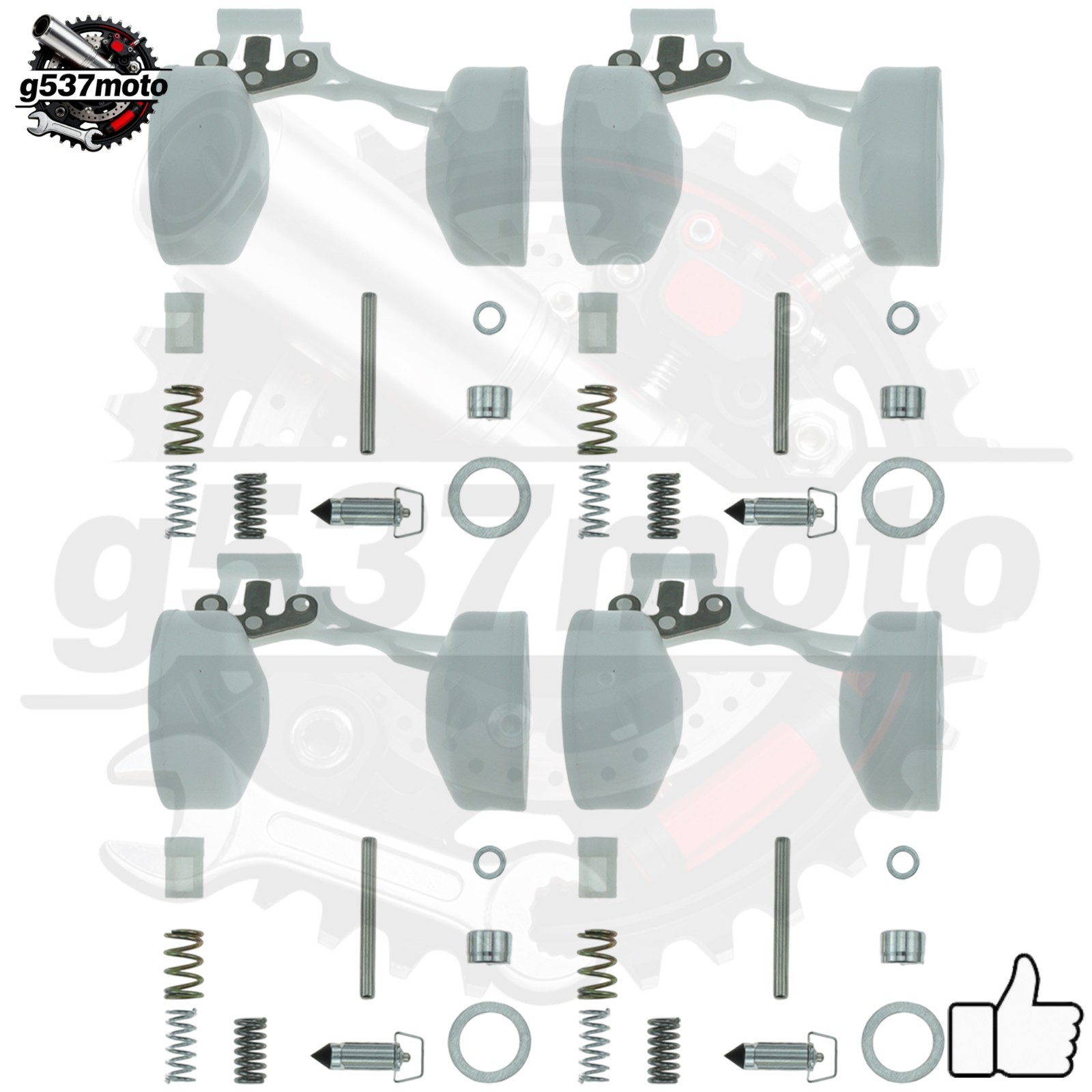 4xCarburetor Repair Kit For Honda V45 MAGNA 700 VF750S VF750F DIAPHRAGM FLOAT-US