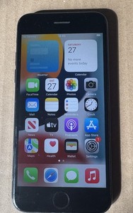 2016 Apple iPhone 7 - (Jet Black) - 32GB Speicher, 4,7" 12MP 2GB RAM - FUNKTIONSFÄHIG