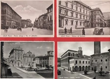 ASCOLI PICENO -LOTTO DI 15 CARTOLINE D'EPOCA BN -vedi foto e descrizione