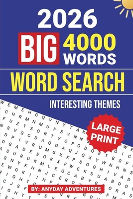 Word Search Puzzles Large Print Activity Book 4000-words