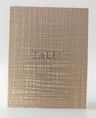 ZALES Diamond Store EMPTY Large Clamshell Necklace/Earrings Presentation Box