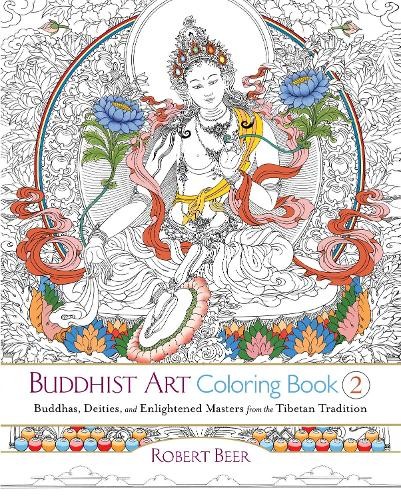 Buddhist Art Coloring Book 2 by Robert Beer - 9781611803525