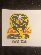 Cobra Kai Karate Kid Waterproof Sticker