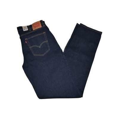 Levis 550 Men's Size 38x40 Regular Fit Jeans Dark Wash Denim Straight Leg NWT