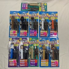 Star Wars 11pc PEZ Lot Luke Leia R2D2 C3PO Ewok Boba Vader Yoda Chewbacca VTG