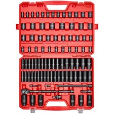 Vevor 12 In Drive Impact Socket Set 91 Pcs Sae 516 To 1-14 In Metric 8-32 Mm Vevor 12 In Drive Impact Socket Set 91 Pcs Sae 516 To 1-14 In Metric 8-32 Mm