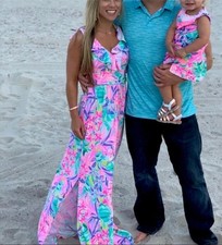 Lilly Pulitzer NWT Mirella Maxi Dress It Was All A Dream XL   Unicorn