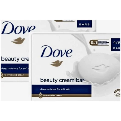 Dove Original Beauty Cream Bar Soap 90g x8 – New Sealed Bulk Pack
