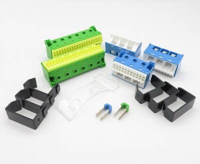 3x 1 Satz HAGER QuickConnect KN26E PE-Klemme + KN14N N-Klemme + KN99E + KN99N
