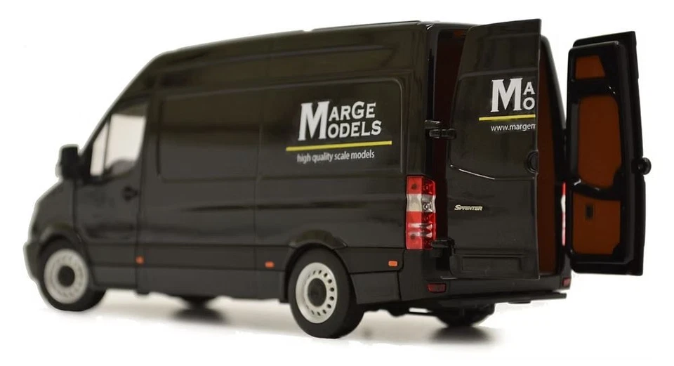MARGE MODELS - MERCEDES BENZ Sprinter nero - Edition MarGe Models - 1/32 - MA... - Immagine 2 di 3