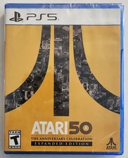 ATARI 50 THE ANNIVERSARY CELEBRATION EXPANDED EDITION PLAYSTATION 5 LOOSE DISC 