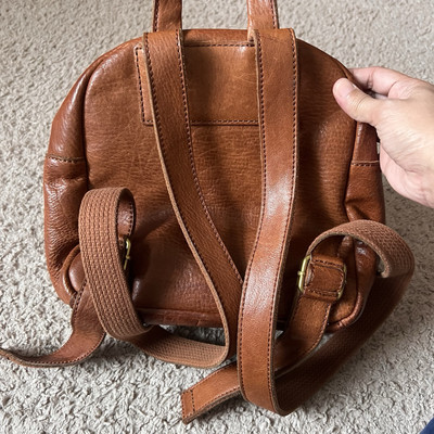 Madewell The Lorimer Mini Backpack Tan Leather SOLD OUT! | eBay display picture 1
