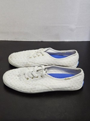 Keds Women's Shoes Sneakers - White Fabric US Size 8