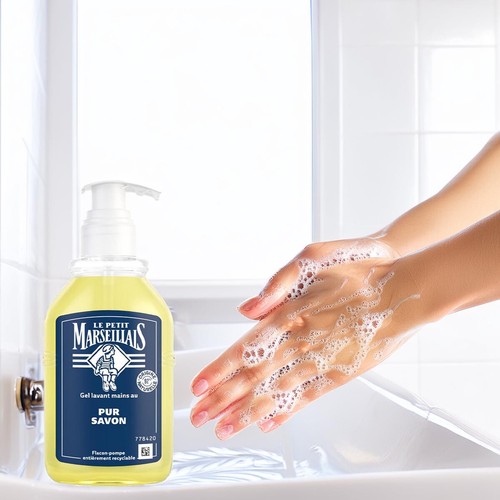 Le Petit Marseillais flüssig Seife Pur savon liquide 300 ml aus Frankreich - Bild 2 von 4
