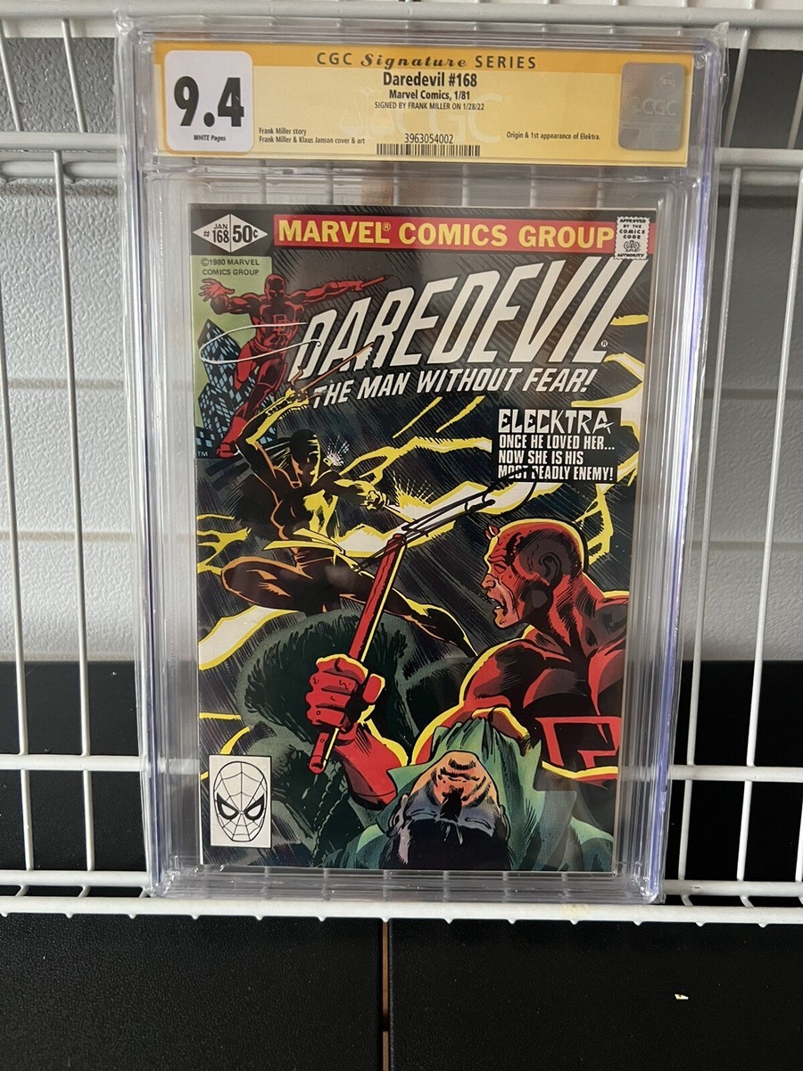 Daredevil #168 - 1st Elektra - Direct Variant CGC 9.4 SS Frank