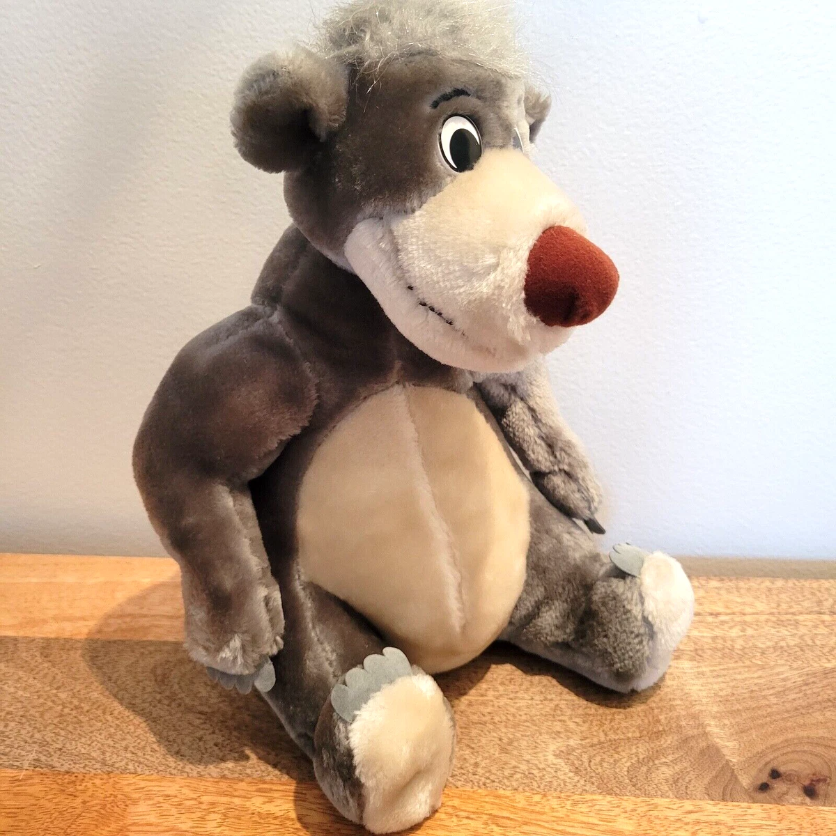 Disneyland Walt Disney World Baloo The Jungle Book Plush Stuffed Toy Bear 12