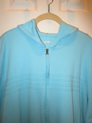 JMS Just My Size Relaxed Fit Hooded Full Zip Jacket ~ 4X - Picture 3 of 8