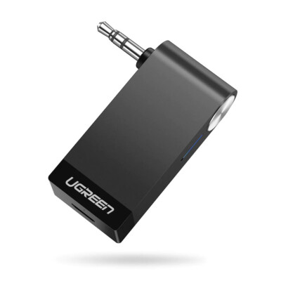Bluetooth 5.0 Receiver AUX Adapter with Mic Audio for Stereo Laptop Car Speaker