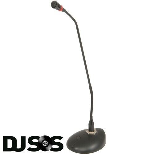 PAGING DESK TOP MICROPHONE FOR PA PUBLIC ADDRESS SYSTEM - 3 PIN XLR LEAD INC