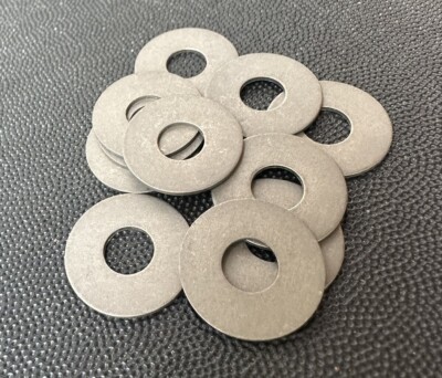 1/4  Flat Washer, 3/4  diameter Grade 2 Titanium (pack of 10)