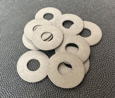 #ad #ad 1 4” Flat Washer 3 4” diameter Grade 2 Titanium pack of 10 $9.50