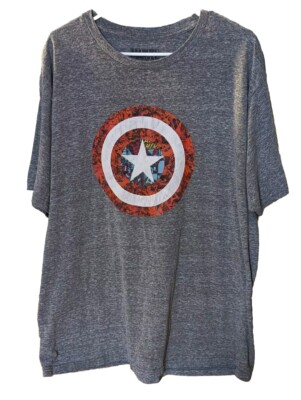 T-shirt Marvel Avengers Gris - Taille XL Juniors - Occasion Très Bon état