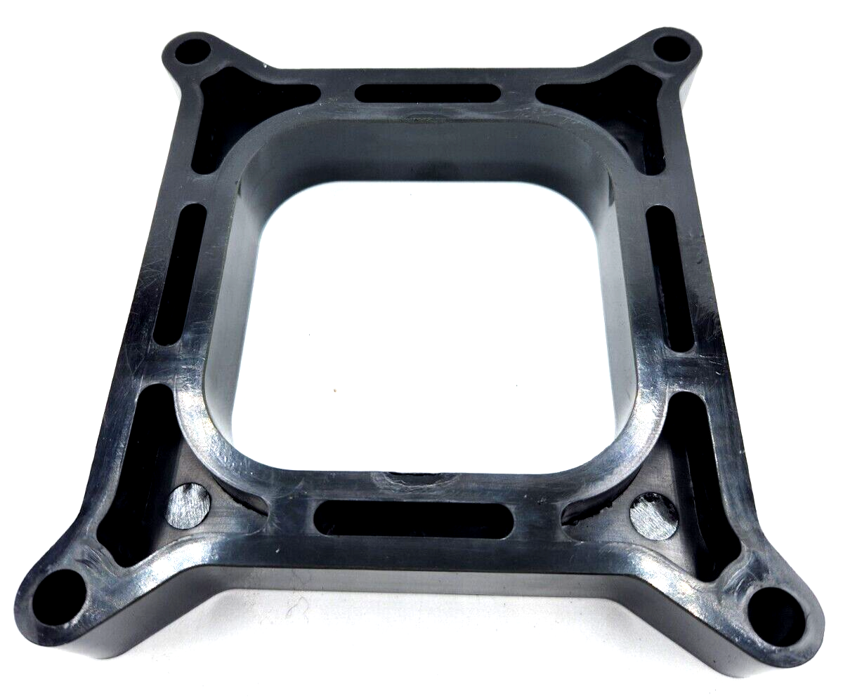 Holley Edelbrock AFB 4 Brl Open 1 inch Thick Phenolic Carburetor Heat Spacer 1" eBay