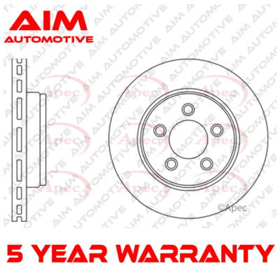 Brake Disc Front Aim Fits Jeep Liberty Dodge Nitro 2.8 CRD 3.7 #1 52109938AB