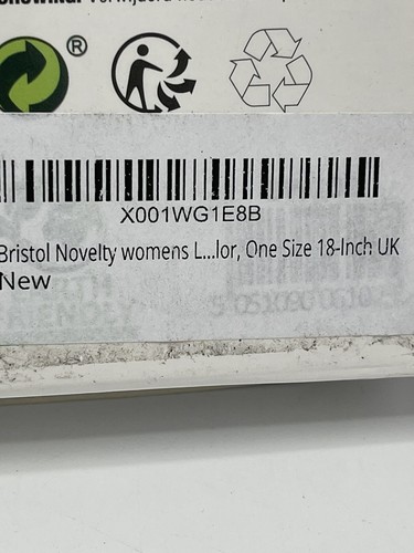 Forum Novelty 18” Long Blonde Adult Wig BW102 Fancy Dress Hen Do - DAMAGED BOX - Picture 8 of 8
