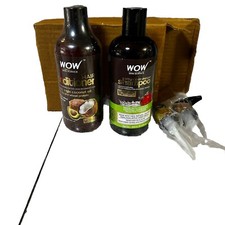 WOW Skin Science Apple Cider Vinegar Shampoo Coconut Conditioner Duo, 10 oz