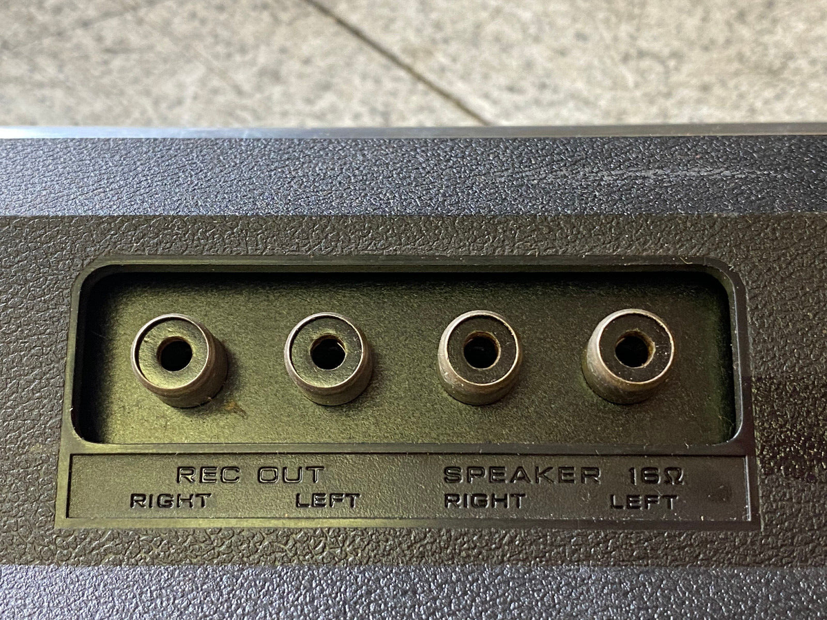 昭和レトロスペースエイジミドセンチュリー パナソニック RE-7430 ステレオ Rare Vintage Panasonic RE-7430 FM/AM Multiplex Stereo Table Radio