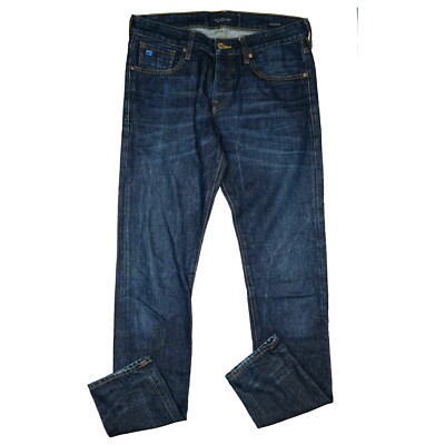 Scotch & Soda Ralston Herren Jeans Hose Straight Slim Leg 30/34 W30 L34 blau TOP