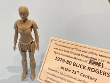 Buck Rogers Hawk KOORI Custom Poseable/Posable Action Figure 3.75 COA