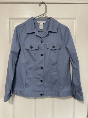 Drapers & Damons Blue Cotton  Jean  Jacket Women's Size Small Spring Summer