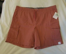 Men's "Sonoma" B&T Size 4XB, Shabby Rose, Elastic/Drawstring, Dock, Cargo Shorts