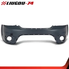 Fit For Dodge Journey Sport 2011 2012-2018 Front Bumper Cover w/ Fog Lamp Holes