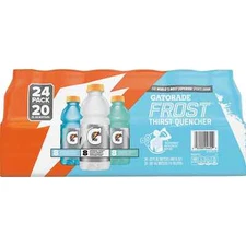 Gatorade Frost Thirst Quencher Variety Pack, 20 fl. oz. Bottles - 24 Pack - Refr