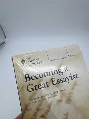 Teaching Co Great Courses TRANSCRIPTS : BECOMING A GREAT ESSAYIST sealed - Picture 2 of 6