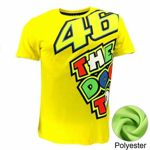 Für Herren VR46 Valentino Rossi Radfahren Motorrad Racing Training T-Shirts 2025 - Bild 9 von 29