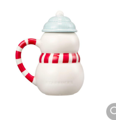 Tasse Starbucks Korea HolidayFriends Bonhomme De Neige 355 Ml Noël 2024