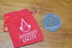 Pièce Et Sac De Jetons Assassin's Creed Unity Loot Crate - Neuf Sous Emballage