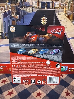 DISNEY PIXAR CARS 3 MO REVLIN THUNDER HOLLOW SERIES 2018 NEW